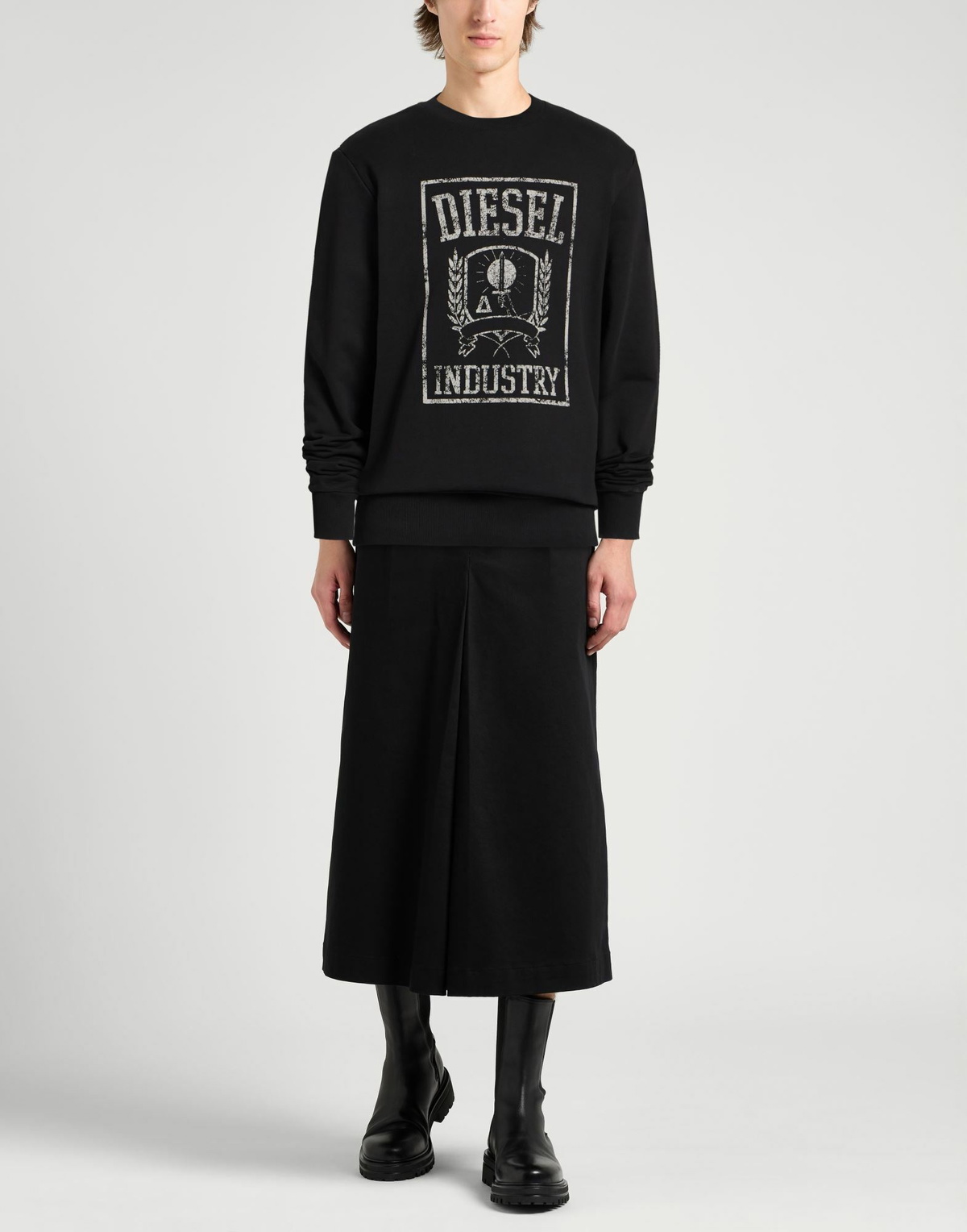 Diesel Mens Sweatshirt in Black