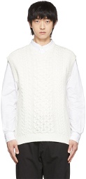 Unifom Experiment White Cotton Vest