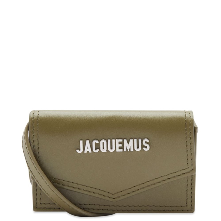 Photo: Jacquemus Men's Le Porte Azur Cross Body Bag in Khaki