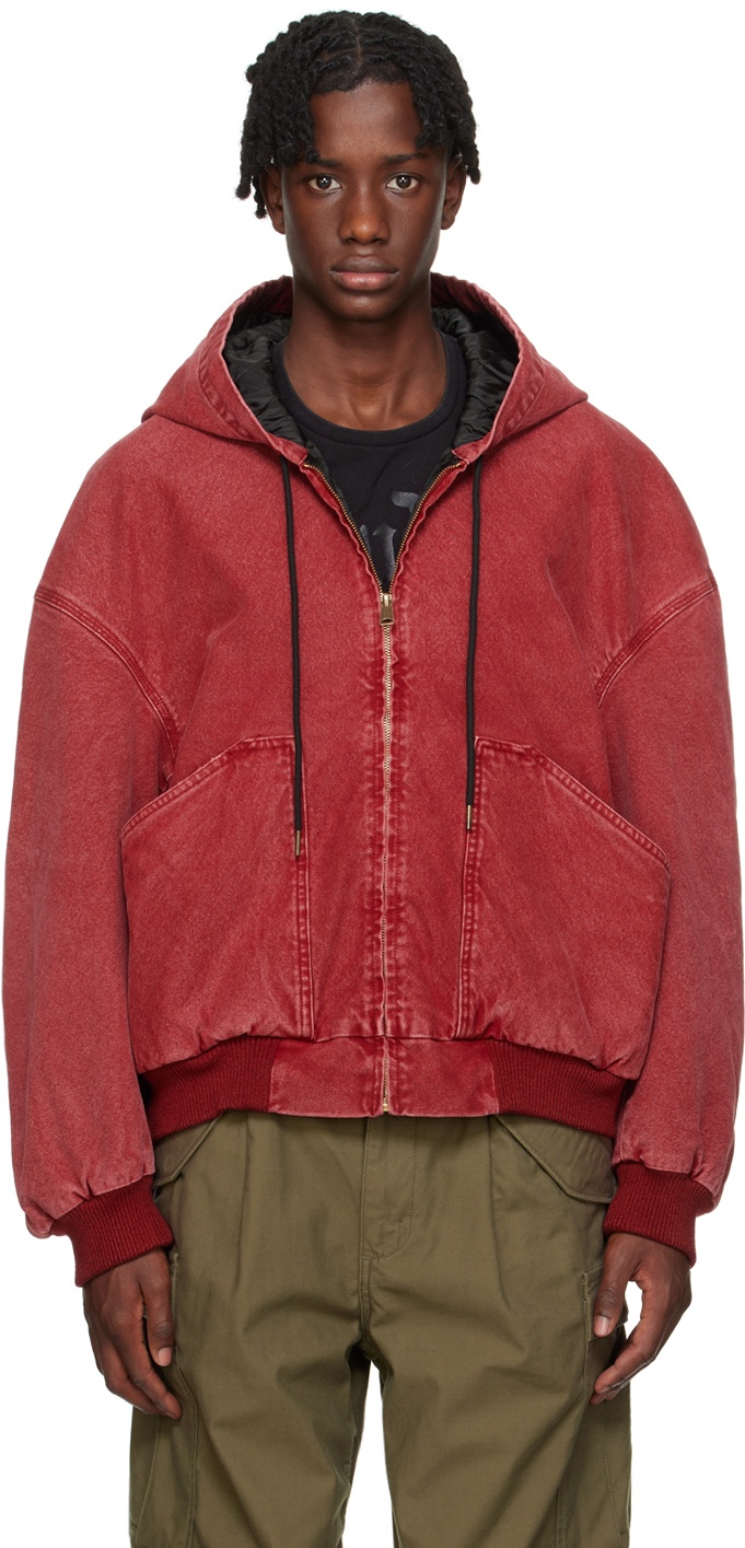 Photo: R13 Red Faded Jacket