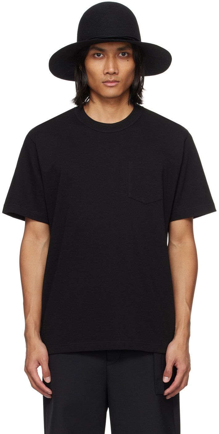 Tシャツ・カットソー SACAI T-SHIRTS BLACK sacai T-Shirt | sacai Official Store サカイ オフィシャル