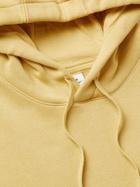 Nike - Sportswear Club Logo-Embroidered Cotton-Blend Jersey Hoodie - Yellow