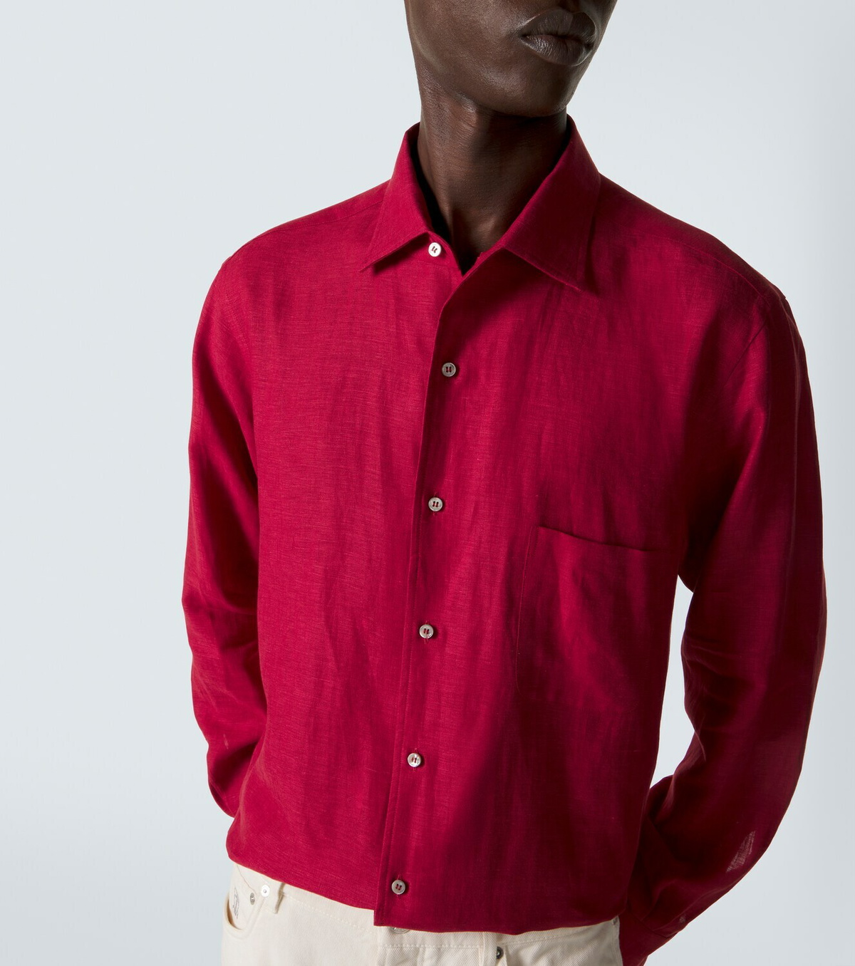 Loro Piana André linen shirt