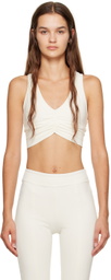 Alo Off-White Wild Thing Sport Bra
