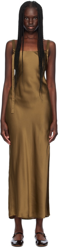 Photo: The Garment Tan Catania String Maxi Dress