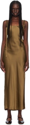 The Garment Tan Catania String Maxi Dress
