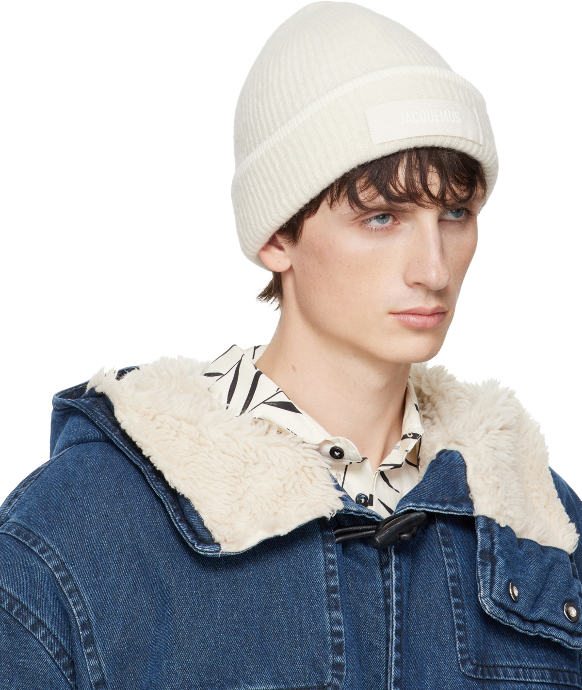 JACQUEMUS Off-White La Casa 'The Gros Grain' Beanie