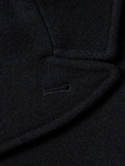 Oliver Spencer - Albion Double-Breasted Felt Coat - Blue