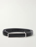 TOM FORD - 1.5cm Full-Grain Leather Belt - Black