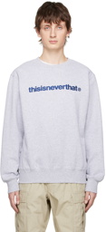 thisisneverthat Gray Crewneck Sweatshirt