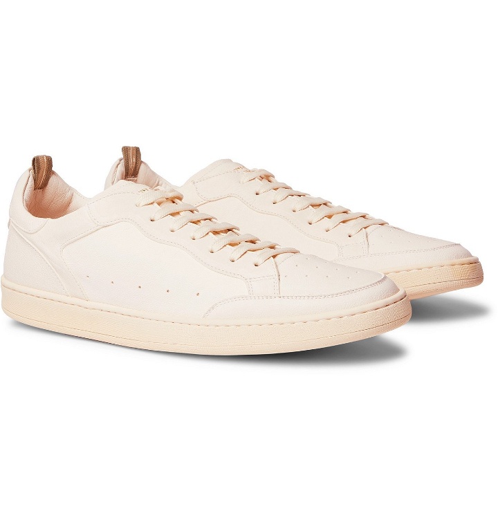 Photo: Officine Creative - Kareem Lux Leather Sneakers - Neutrals