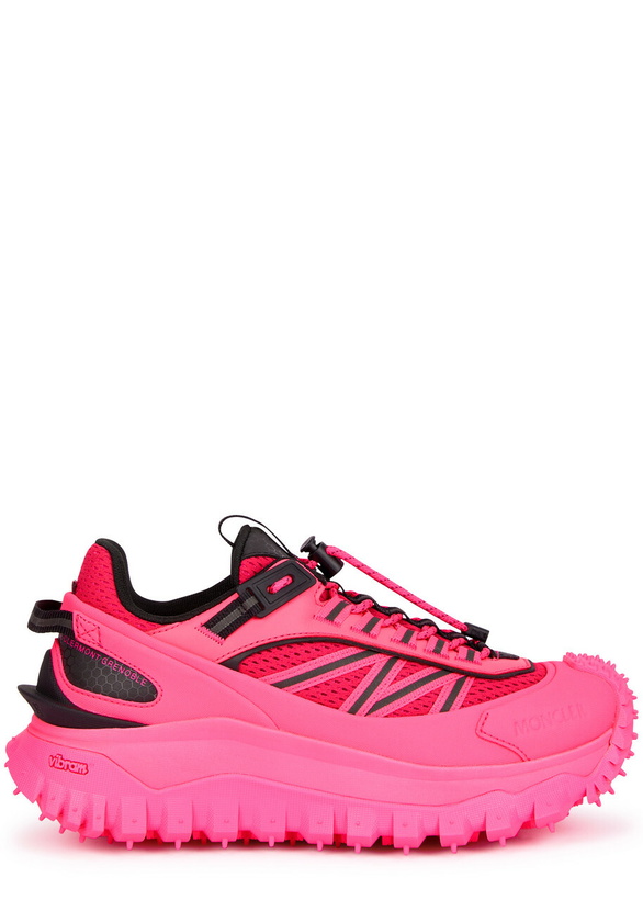 Photo: Moncler Trailgrip Panelled Gore-Tex Sneakers, Sneakers, Pink, Mesh