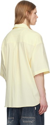 Juun.J Off-White Linen Shirt