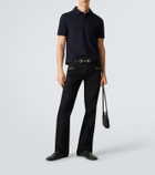Gucci GG embossed leather loafers