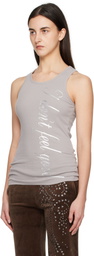 Praying Gray 'Feel Good' Tank Top