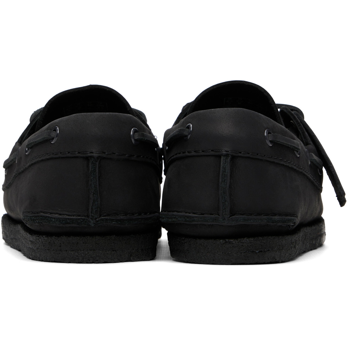 Clarks Originals Black Godney Boat Shoes