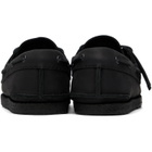 Clarks Originals Black Godney Boat Shoes