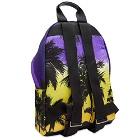 Palm Angels Men's Palm Sunset Backpack in Purple/Black