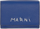 Marni Blue Trifold Wallet