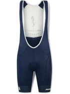 7 DAYS ACTIVE - Argon 18 Mesh-Panelled Stretch-Jersey Cycling Bib Shorts - Blue