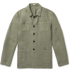 Massimo Alba - Linen Shirt Jacket - Green