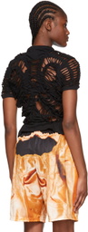 Sia Arnika SSENSE Exclusive Black Cotton T-Shirt