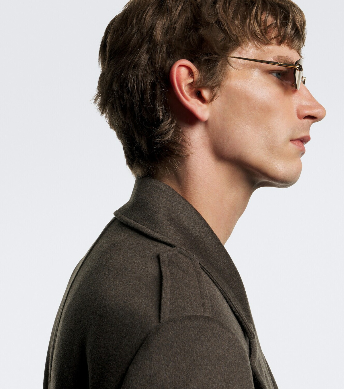 Cartier Eyewear Collection Panthère De Cartier oval sunglasses