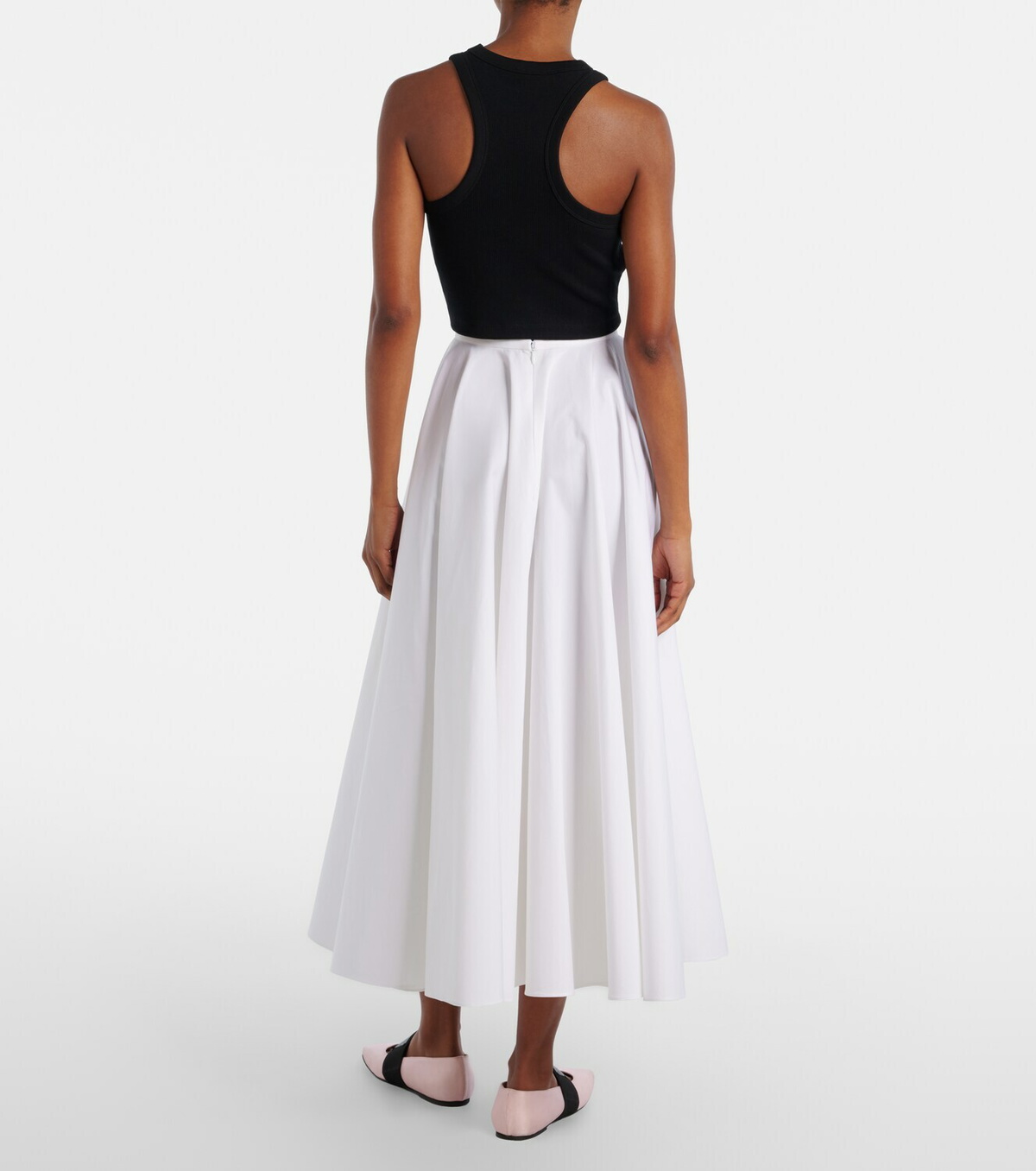 Givenchy Cotton midi skirt