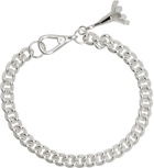 Georgia Kemball Flower Curb Chain Bracelet
