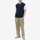 Universal Works Men's Eco Wool Knit Vest in Navy