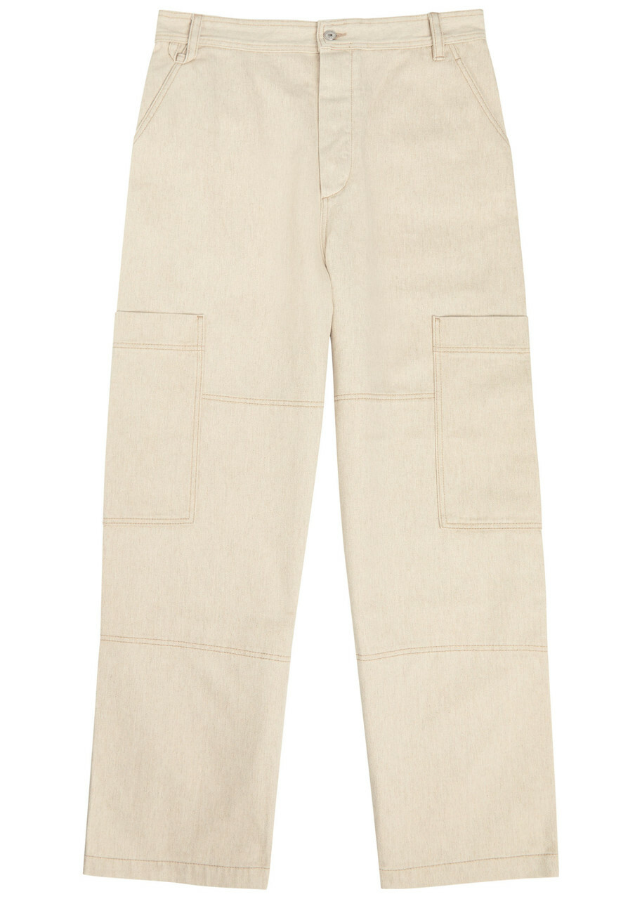 w36 DENIM BY VANQUISH & FRAGMENTベージュ日本製 FRAGMENT DESIGN フラグメントデザイン VFP1038 × DENIM BY