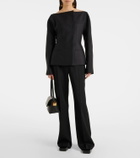 Jacquemus La Veste Spalla wool and silk jacket