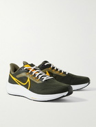 Nike Running - Air Zoom Pegasus 39 Rubber-Trimmed Mesh Running Sneakers - Green