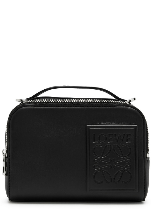 Photo: Loewe Loewe Patch Leather Camera bag - Black - One Size