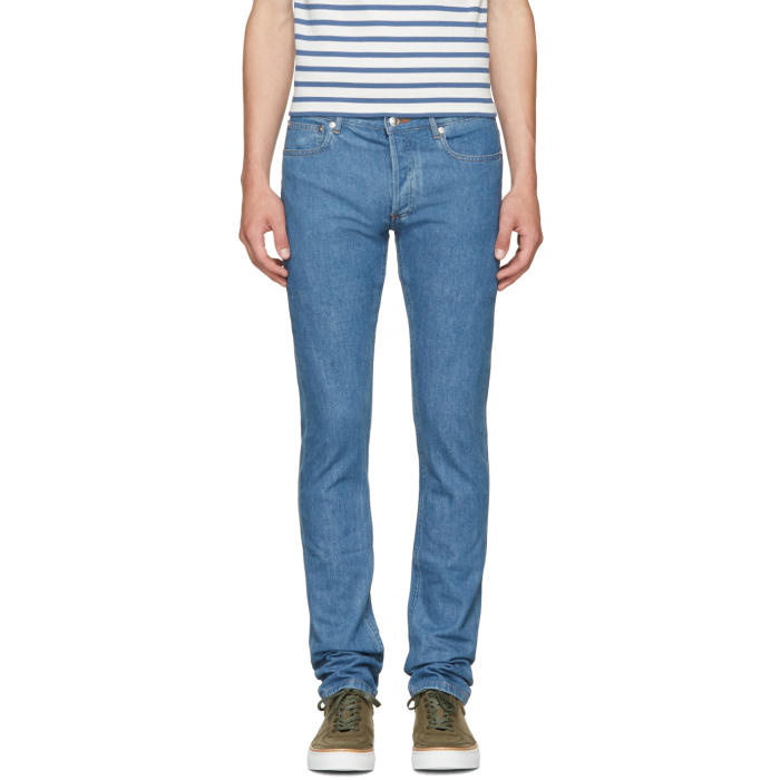 Photo: A.P.C. Indigo Petit Standard Jeans