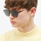 Bottega Veneta Eyewear Men's BV1236S Sunglasses in Black/Grey