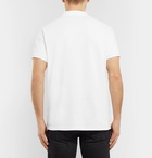 Moncler - Maglia Cotton-Piqué Polo Shirt - White