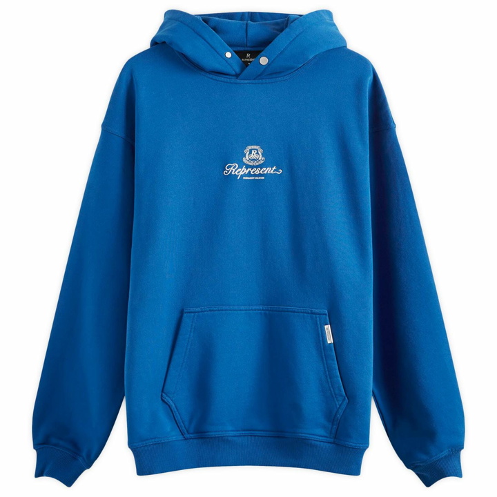 Photo: Represent Men's Permanent Vacation Hoodie in Royal Blue