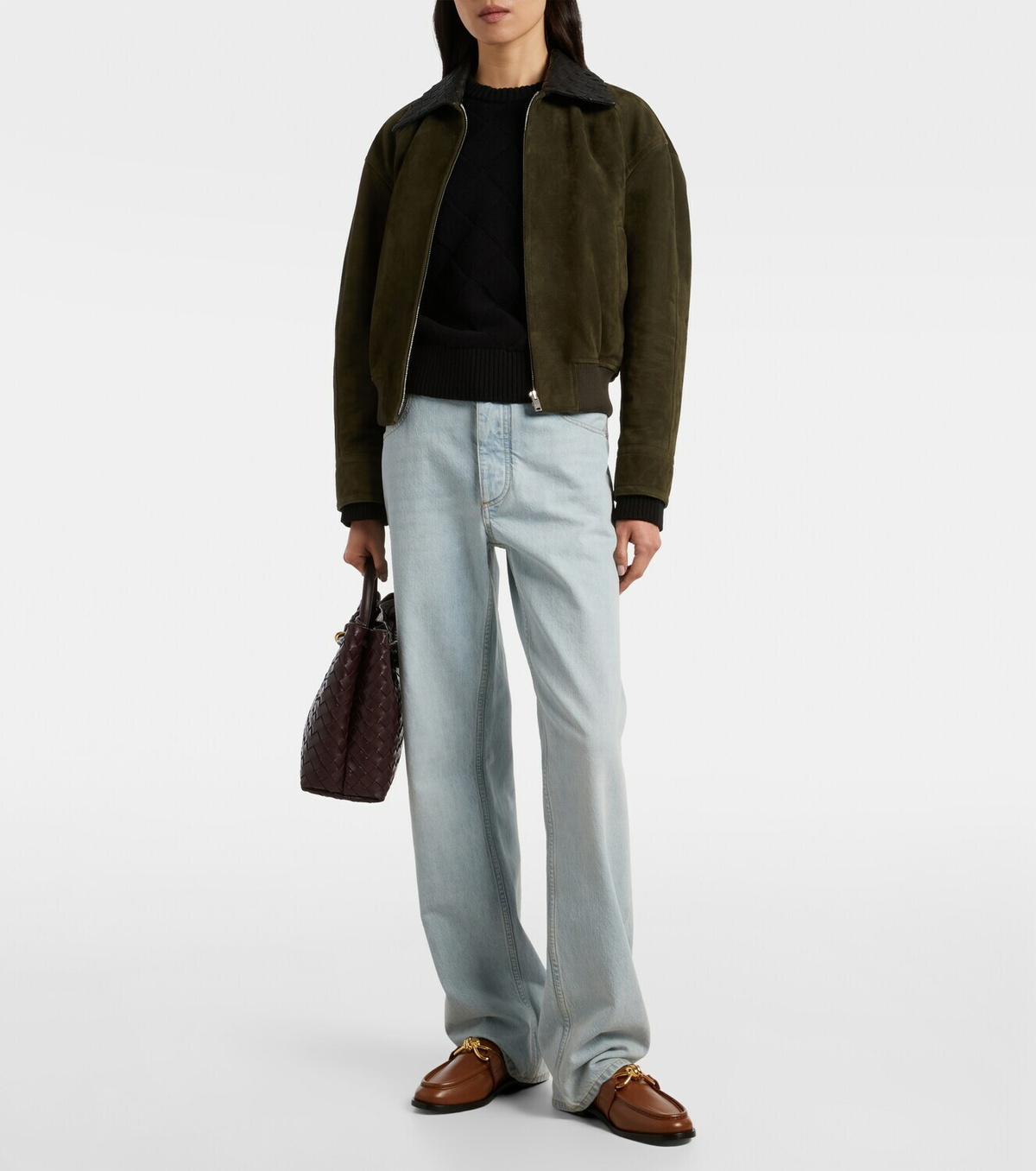 Bottega Veneta Astaire Knot leather loafers