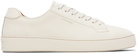 Tiger of Sweden Off-White Salas 2 Tennis-Style Sneakers