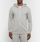 Reigning Champ - Mélange Loopback Pima Cotton-Jersey Zip-Up Hoodie - Gray