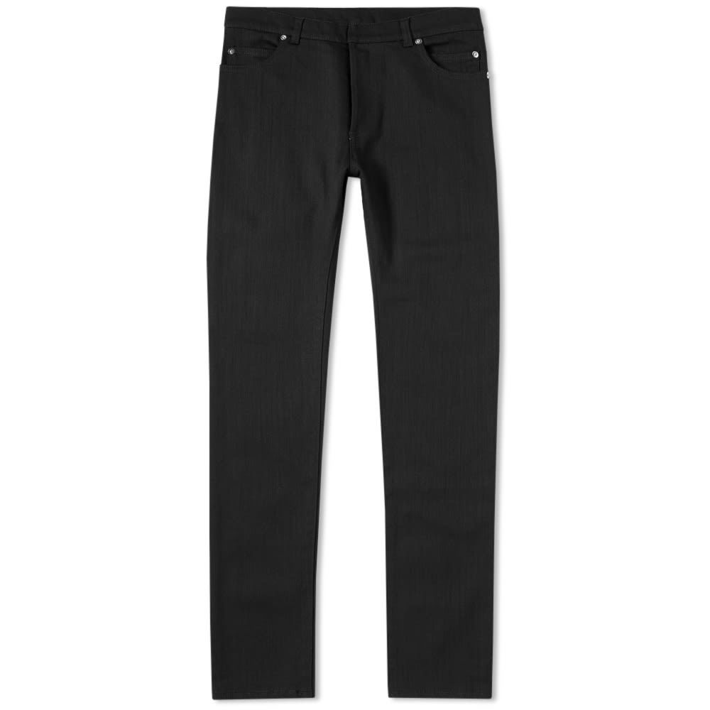 Balmain Skinny Zip Jean Black Balmain