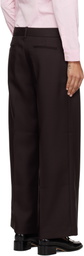 Sandy Liang Brown Grandpa Trousers