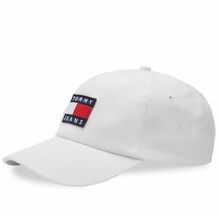 Photo: Tommy Jeans Women's Heritage Denim Cap in White