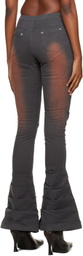 DIDU Gray Washed Denim Trousers