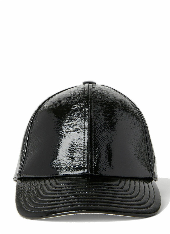 Photo: Courrèges - Vinyl Baseball Cap in Black