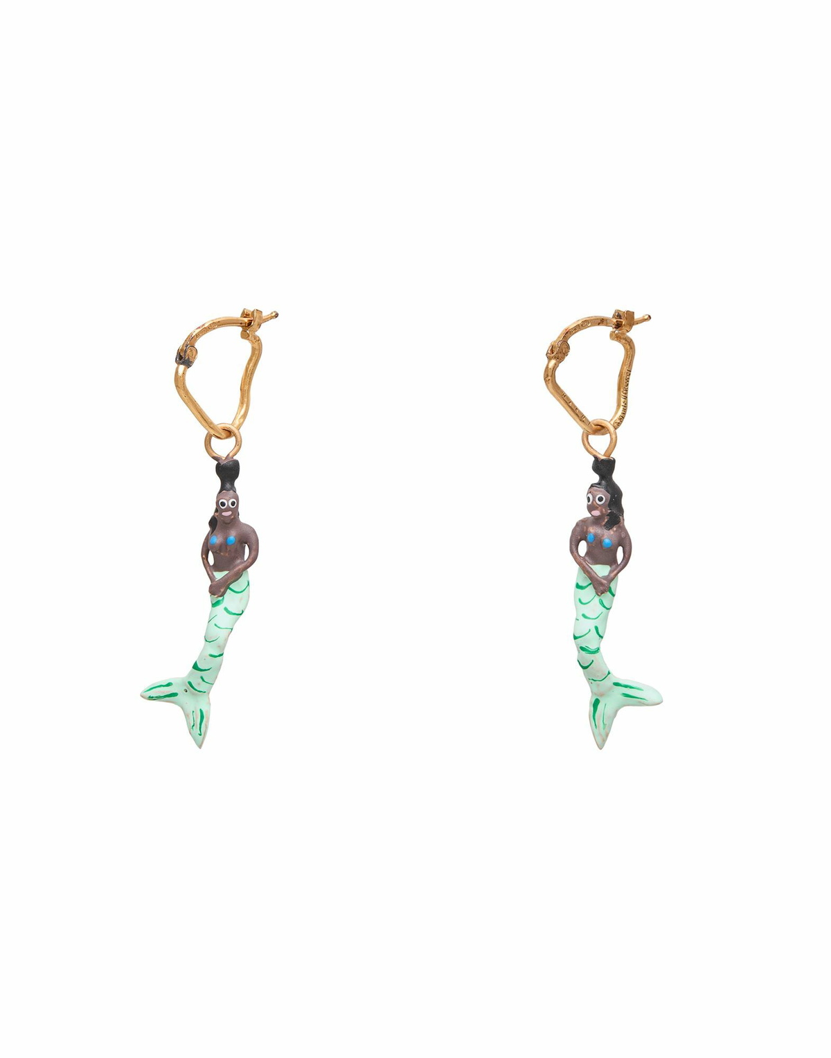 Marni Womens Earrings Sky in Blue