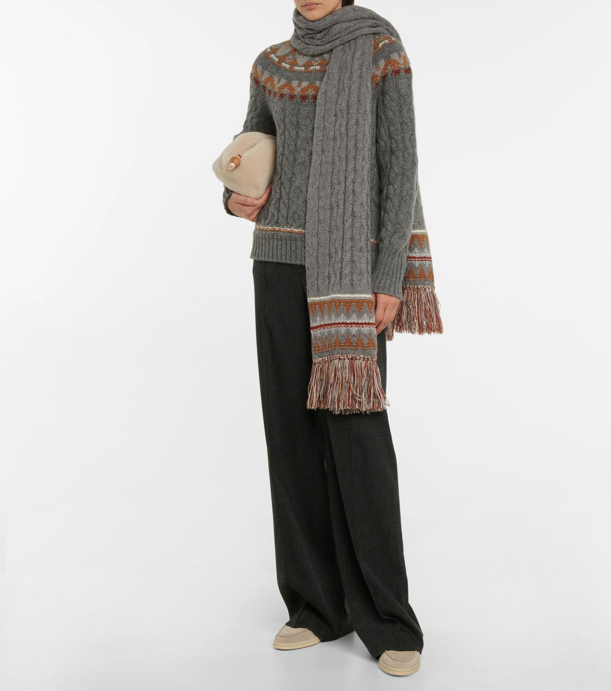 Loro Piana - Achillea cashmere scarf