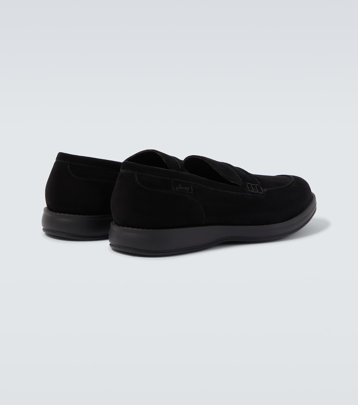 Brioni Suede penny loafers