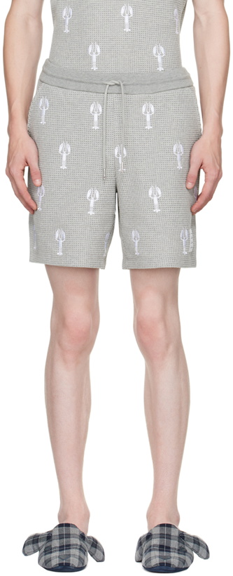 Photo: Thom Browne Gray Lobster Shorts
